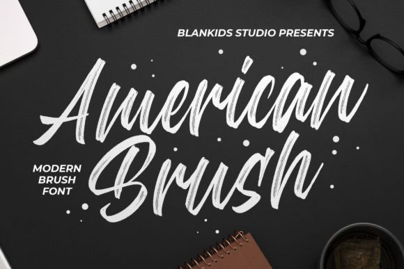 American Brush: A Versatile Script Font for Creative Expression