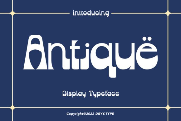 Antique Font