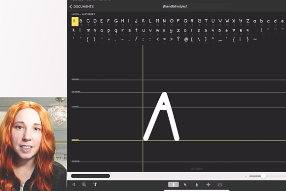 Create Your Own Font on the iPad