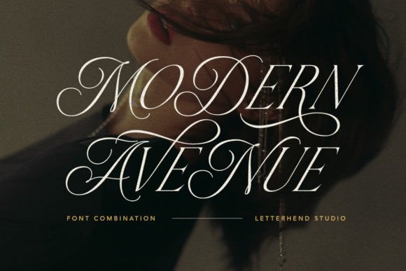 Modern Avenue: A Font That Merges Elegance with Practicality