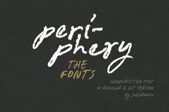 Periphery: The Organic Typeface That Feels Handwritten