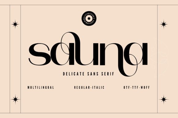 Sauna: A Font That Embodies Class and Elegance in Typography