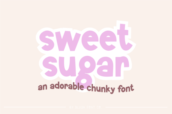 Sweet Sugar Font: A Playful Addition to Your Creative Projects