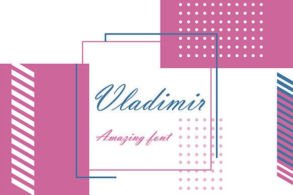 Vladimir: A Handwritten Font That Elevates Design with Purpose